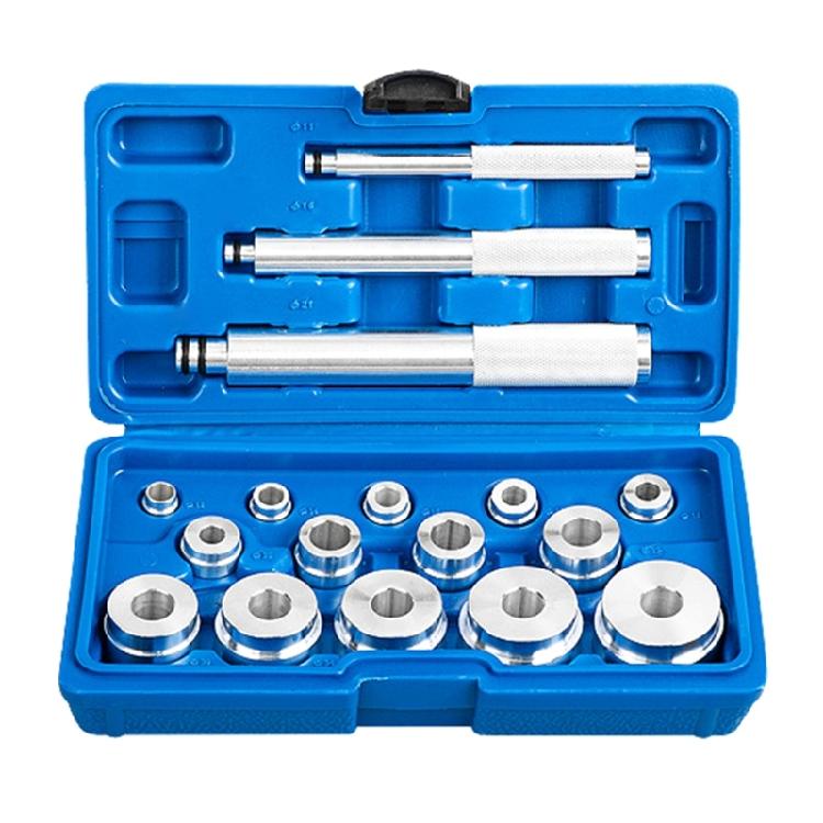Hub Bearing Tool Kit with Machined Press Disc Hand Driver and Aluminum Case Set for Garage Maintenance