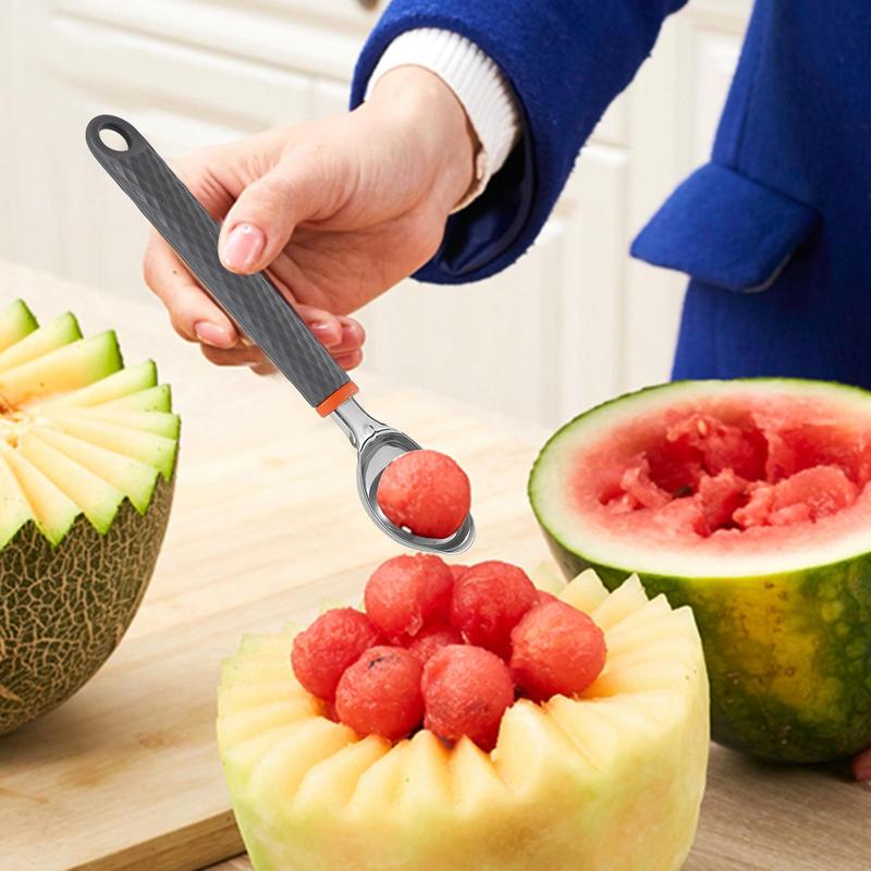 Premium Ice Cream Scoop With Trigger Ice Cream Scooper Stainless Steel, Heavy Duty Metal Icecream Scoop Spoon Kitchen Gadget