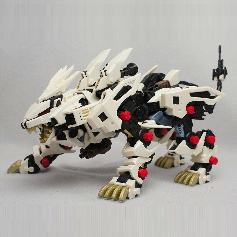 

BT Строительные Блоки ZOIDS RZ-041 Белый Лайгер ЗЕРО 1:Пластиковый набор в масштабе 72, полностью подвижный, сборная модель, рождественские подарки для детей