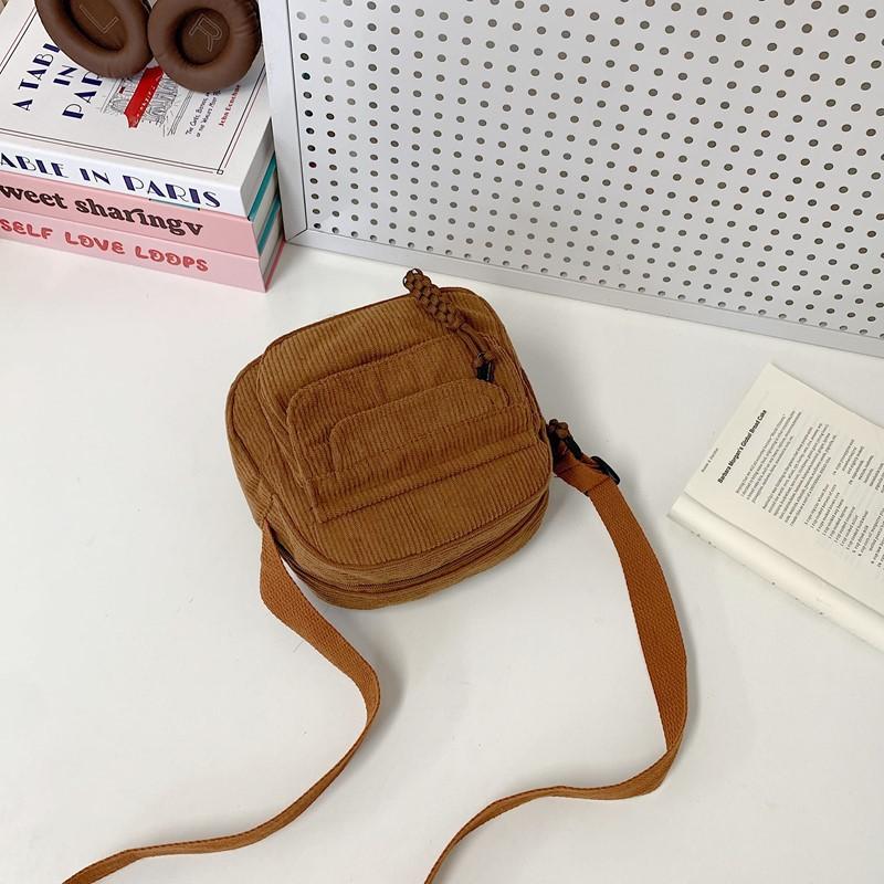 

Сумка премиум-класса женская 2025 осень новая сумка-багет модная простая нишевая дизайнерская сумка на плечо/кроссбоди коричневый