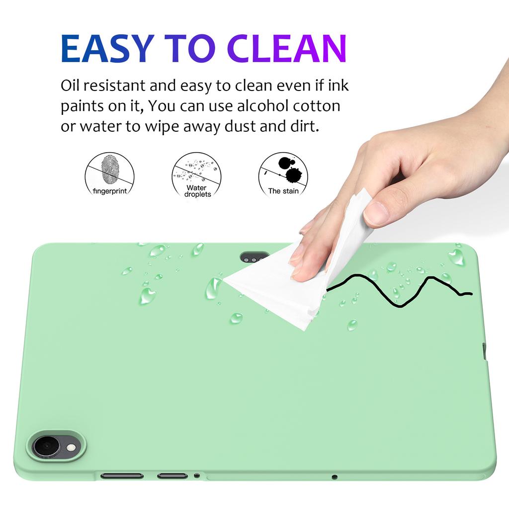For Samsung Galaxy Tab S11 Case Liquid Silicone Anti-Scratch Tablet Cover