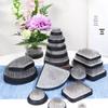 Sword Mountain Flower Frog: Zen Ikebana Copper Pin Holder Set
