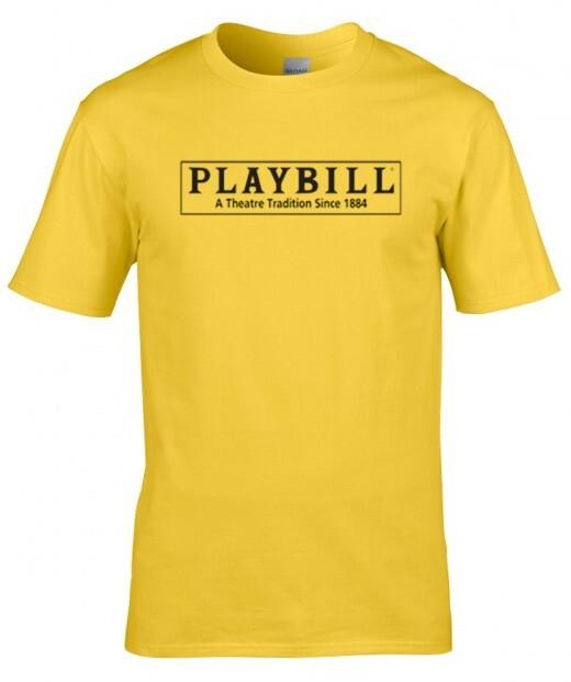 

Playbill broadway musical auditions t-shirt L