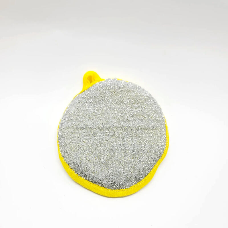 Round kitchen double-sided sponge, scratch-free sponge