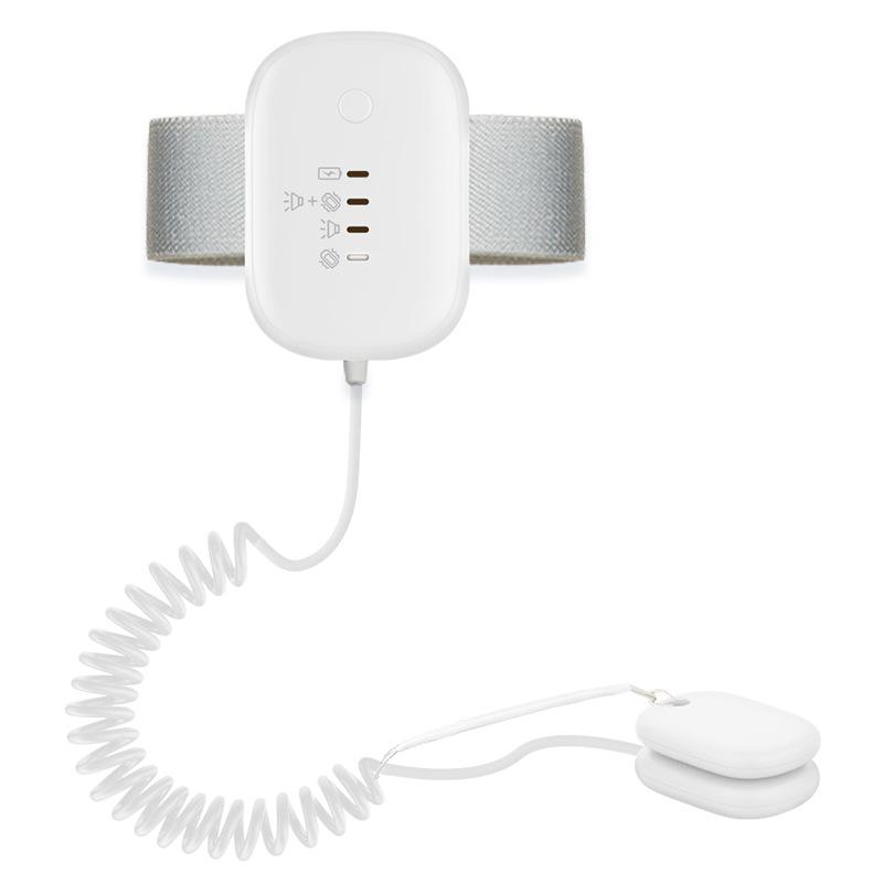Éjszakai bevizelés riasztó gyerekeknek és felnőtteknek, USB-ről újratölthető, Rezgő és Hangjelző üzemmódokkal