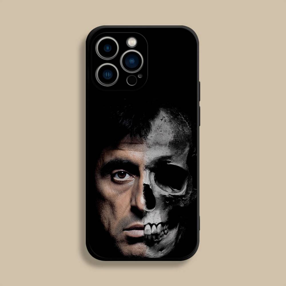 S-Scarfaces 1983 F-Film Phone Case For iPhone 17,16,15,14,13,12,Pro,Max,Plus,E,SE4,Air,Mini Black Soft Cover