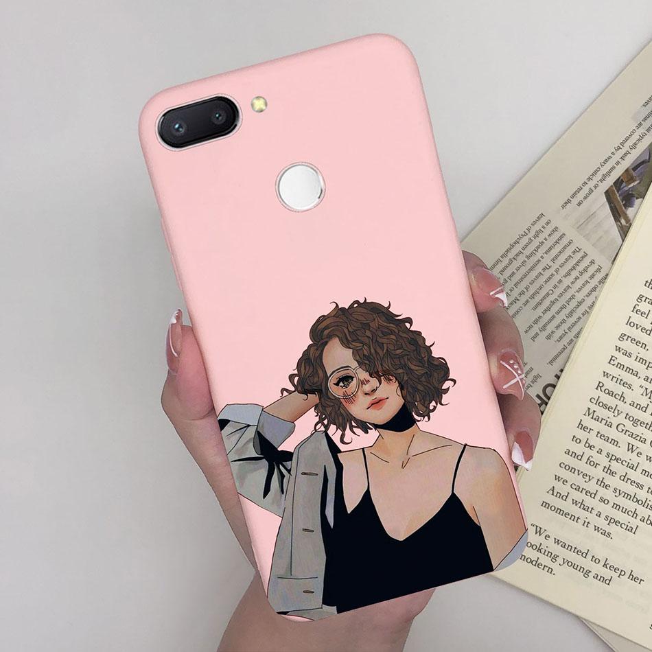 Hülle Für Xiaomi Redmi 6 Pro 6A Silikon Weiches TPU Rückabdeckung Handyhülle Für Funda Xiaomi redmi 6 A Pro Redmi6 Stoßstange Hülle Schale