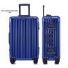 Premium Aluminum-Magnesium Alloy Suitcase with Universal Wheels - Fashionable Hard Shell Luggage for Students
