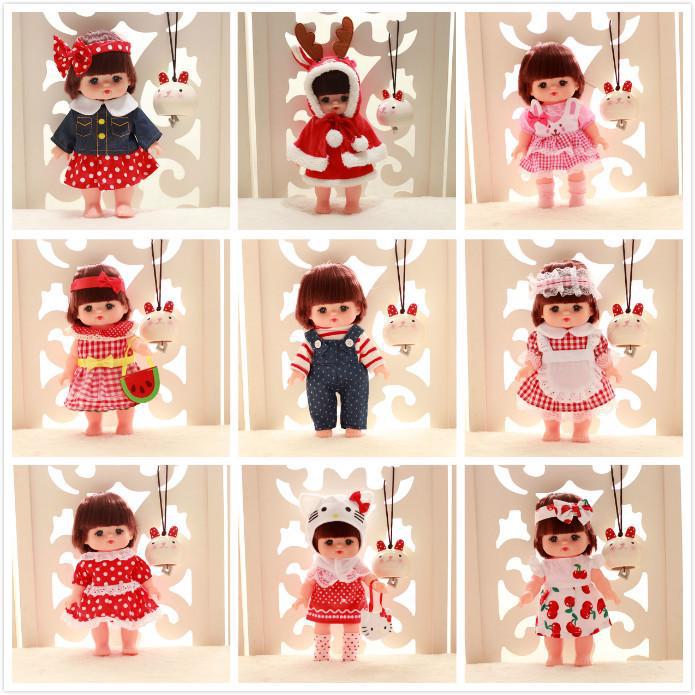 Xiaolemei Joint Doll Set: Outfit & Playhouse Set for Girls