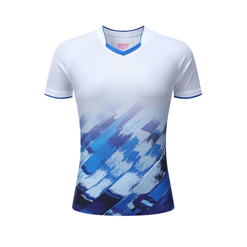 Quick-Dry Breathable Badminton & Volleyball Unisex Training Uniform Set with Printed Numbers