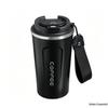 316 Stainless Steel Smart Display Insulated Coffee Mug, Large Capacity with Custom Logo