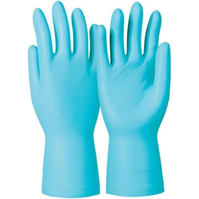 Paire de gants Dermatril P Nitrile, taille : 10…