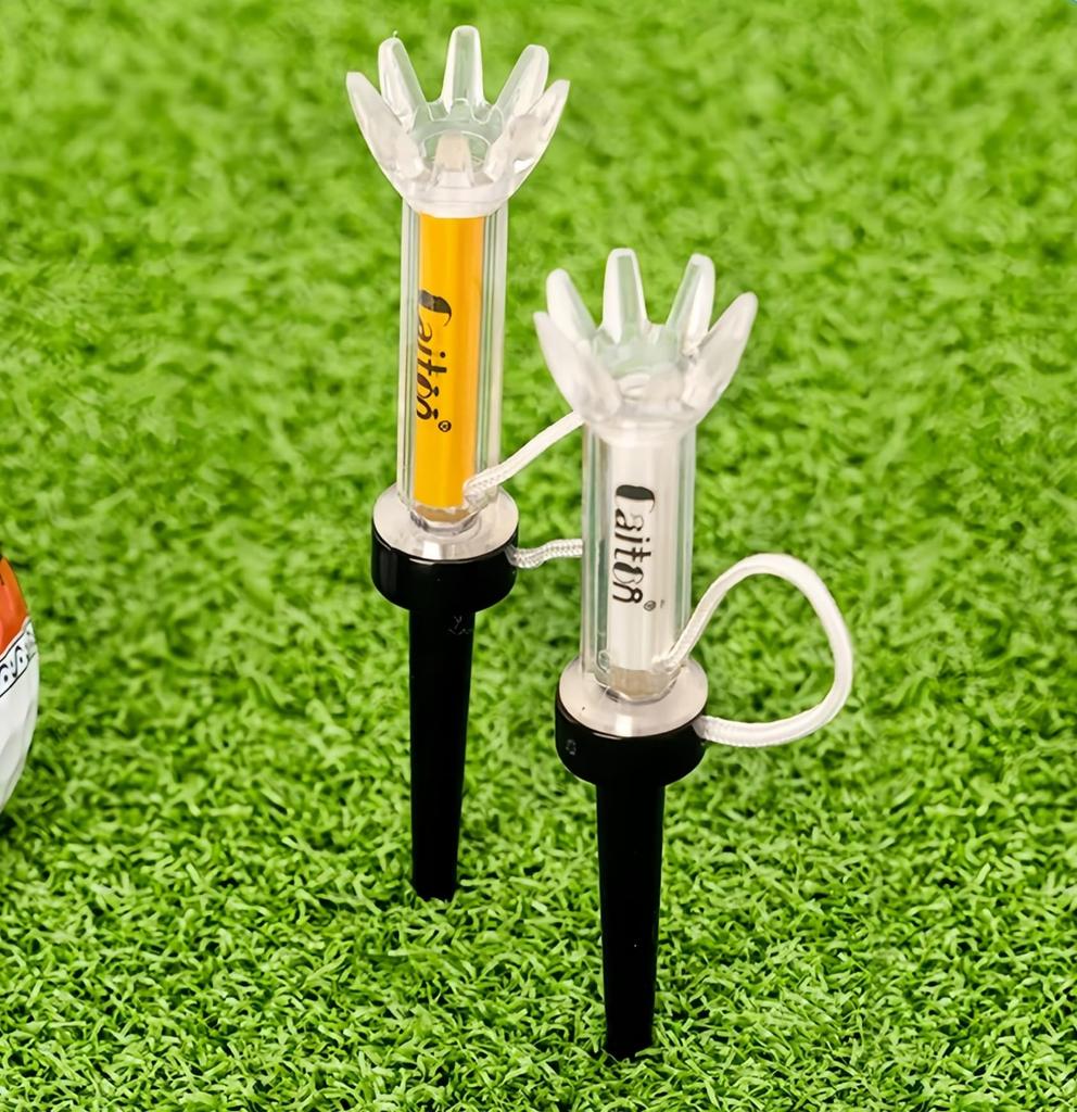 Golf Magnetischer Langer Golf-Tee Verhindert Golfzubehör "TSUCIA" Tees, 90mm, 5er-Pack, Tees, Tees, Halter, Verlust,