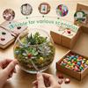 100 Pièces Autocollants Mini Abeilles Coccinelles en Bois Auto-adhésifs Colorés Coccinelle Peinte Bricolage Scrapbooking Décoration Fête de Jardin Maison