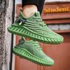 New Trendy Men's Sports Shoes Student Running Sneakers Outdoor Leisure Walking Jogging Trainers Soft Sole Breathable Footwear