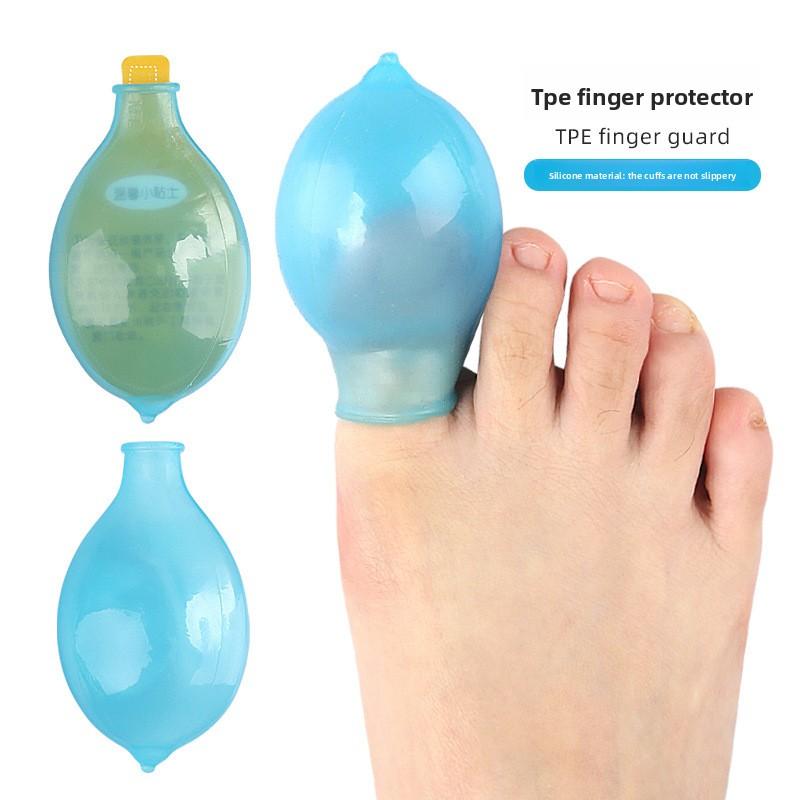 TPE Finger Cover Daily Home Tools Spare Nail Cover Nail Cover Soaking Sterilized Toe Cover Reusable