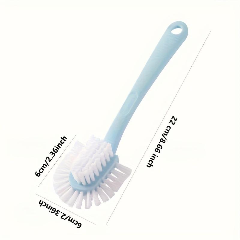 1 Multi-angle Shoe Brush Set, Light Green Polyester Fiber, Multifunctional Tool Suitable for Laundry and Shoe Cleaning, Can Also