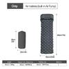 Ultralight Portable TPU Inflatable Camping Pad - Moisture-Proof, Single/Double, Foot-Press Design