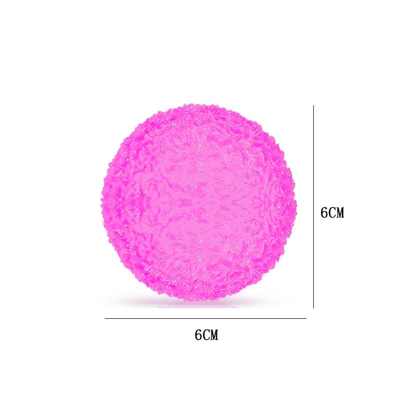 Large Textured Ice Ball Squishy Sensory Squeeze Stress Balls Fidget Anxiety Toys Improve Focus Hand Exercise Gifts Adults Kids