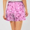 Women's Casual  Summer Elastic Beach Shorts  Print Casual Shorts
