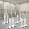 4pcs Bracket Bathroom Rack Fixed Tools Hardware Urinal Partition Bracket Bathroom Partition Metal Brackets Fixed Wallcompartment