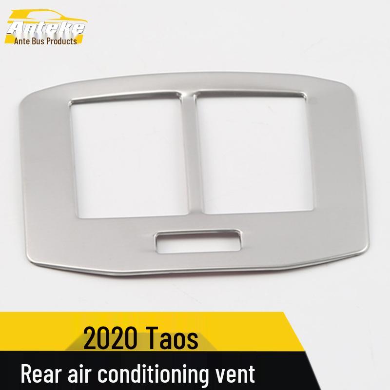Ant Rear AC Vent Cover for 2020 VW Tayron: Kickproof Panel Protector