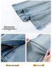 Women's High Waist Bell Bottom Jeans – Wide Leg, Versatile, Loose Fit, Floor-Length.