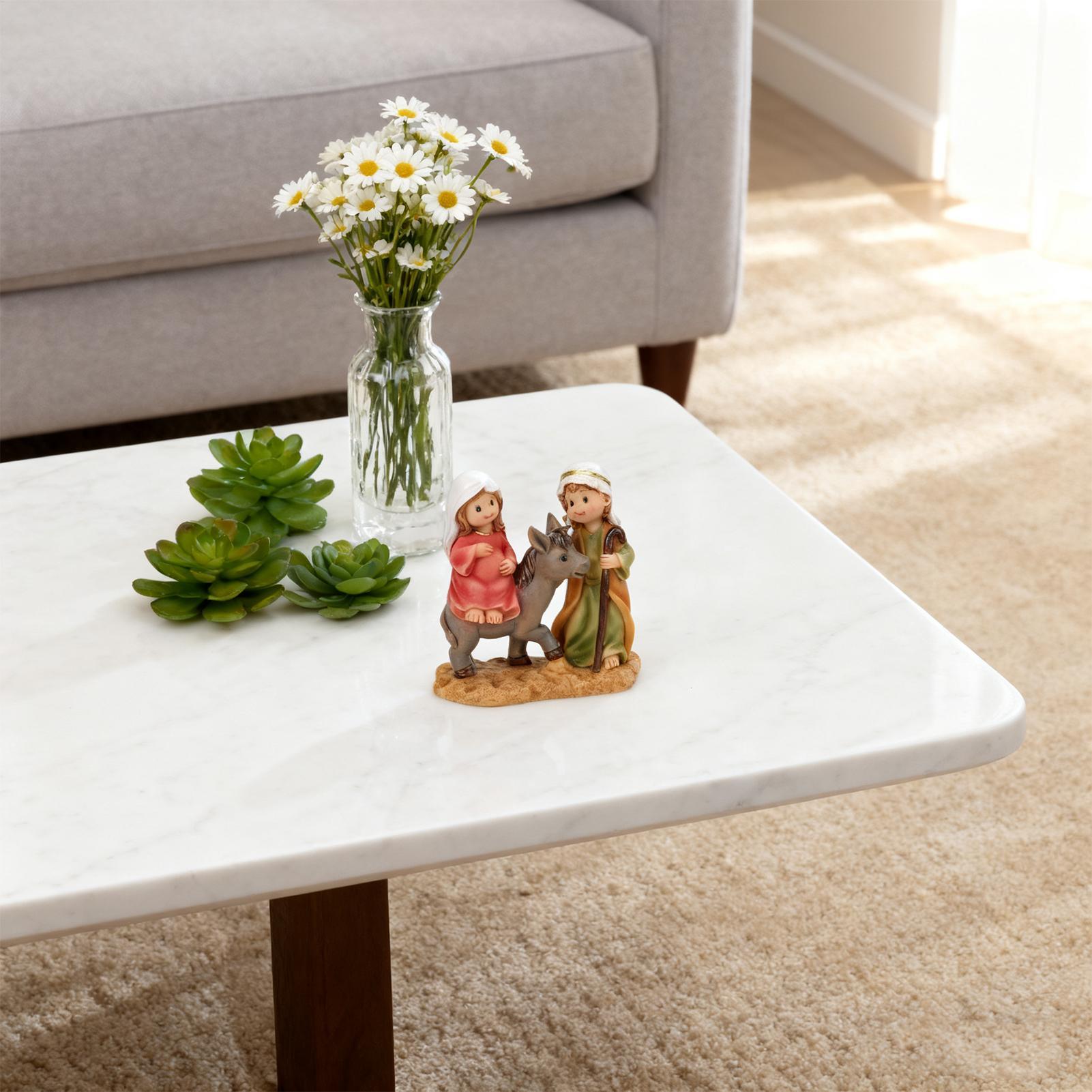 Holy Family Statue Catholic Religious Cartoon Joseph Mary Christmas Sculptures Religious Catholic Figurines Sculptures Ornament China Mainland