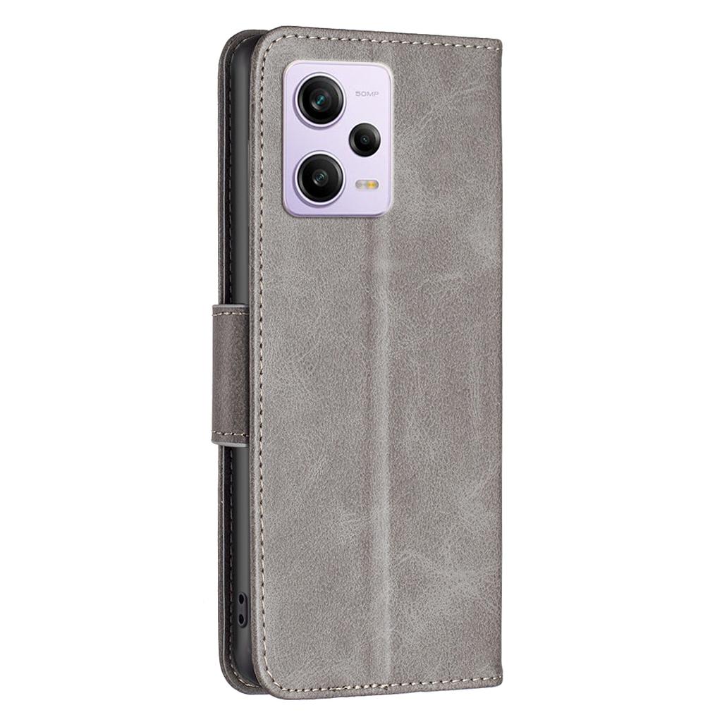 For Xiaomi Redmi Note 12 Pro 5G/Note 12 Pro Speed 5G/Poco X5 Pro 5G Case Smooth Leather Wallet Stand Mobile Phone Cover with Strap
