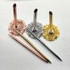 Electroplated Cylinder Pen & Flower Base Holder Set