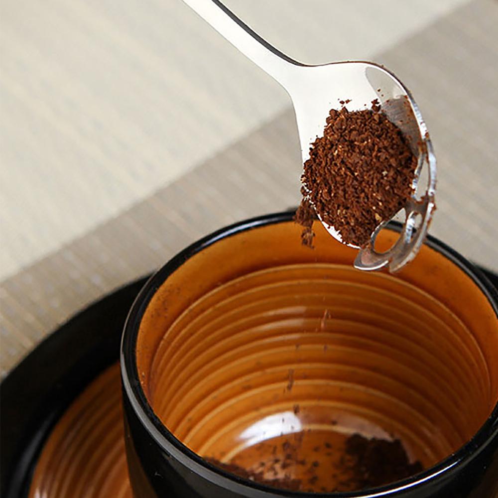 Stainless Steel Skull Coffee Spoon Creative Stirring Tea Spoon Dessert Sugar Spoon for Kitchen Bar Tableware