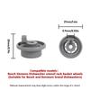 Dishwasher Lower Bottom Basket Wheels For Bosch For Neff For Siemens Dishwasher Spare Parts Lower Rollers Dishwasher Wheels