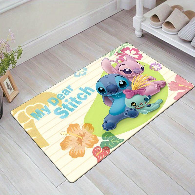 

1pc Disney Lilo and Stitch Pattern Carpet Area Rug Non-slip Carpet Hand Washable Floor Mat Suitable For Living Room Bedroom Home Decor 60cm by 90cm