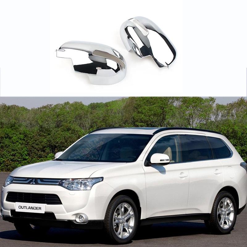 

Хромированная накладка на зеркало заднего вида для Mitsubishi Outlander 2013-2020 Silver Pair