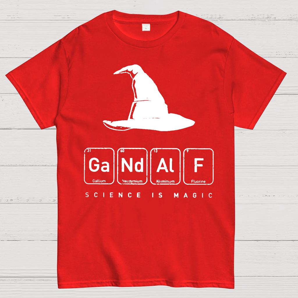 SCIENCE IS MAGIC Unisex 100% Cotton Summer Casual Cool Loose T-Shirt