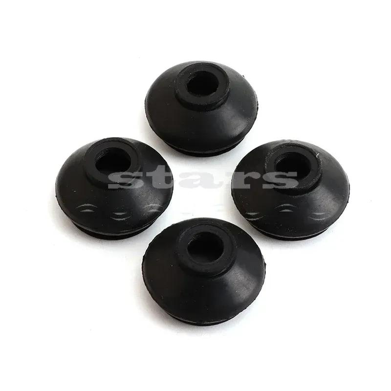 4Pcs Turn To Rod Suspension Arm Lock Ball Joint Head Dust Protection Rubber Cover for Chinese ATV Quad Go Kart Karting Accessory