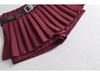 Women's High-Waisted Pleated Slimming Skirt - Spring/Autumn, Anti-Exposure, Age-Reducing, Hot Girl Style