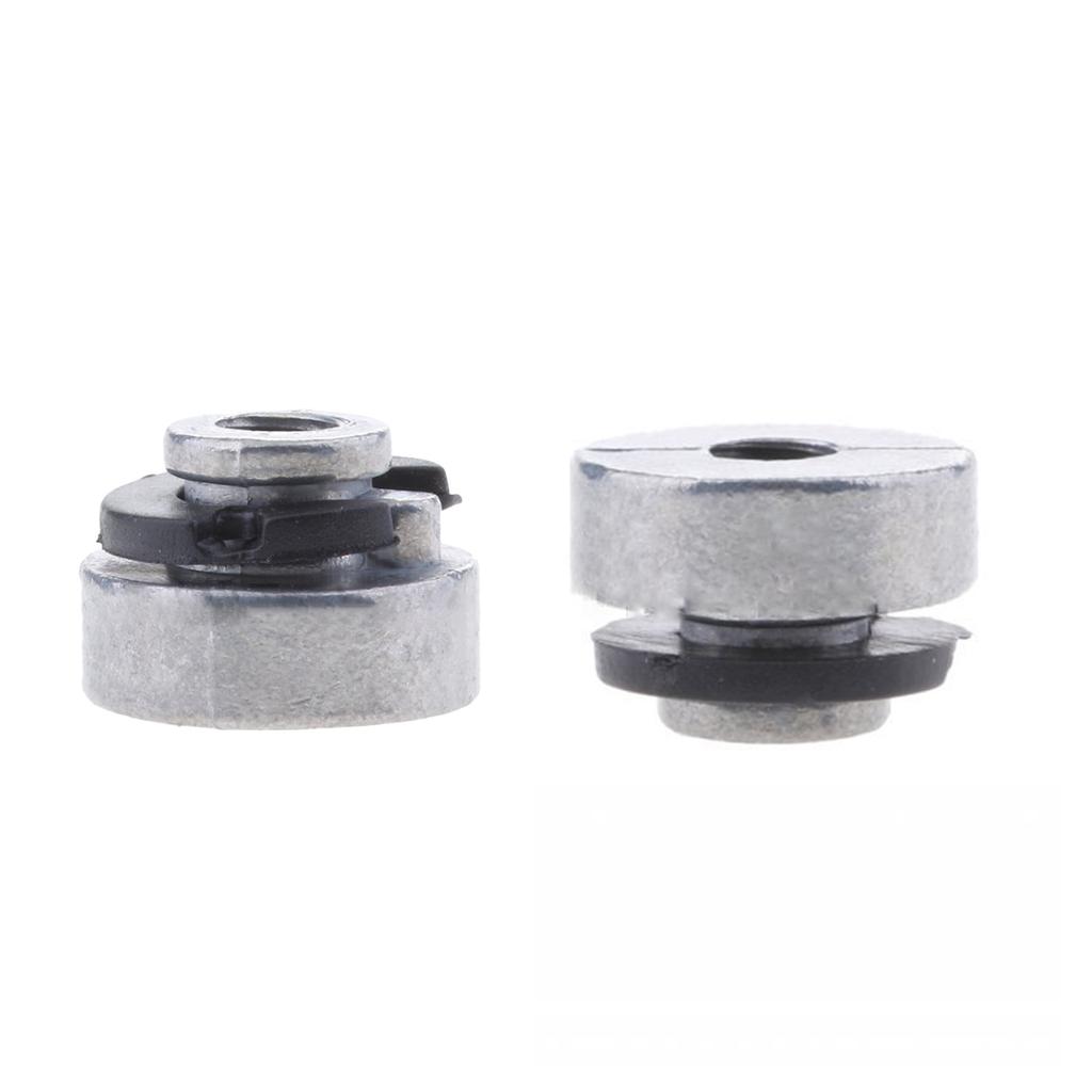 Motorcycle Rear Fender Seat Nut Kit for Sportster Street Bob Softail 1996-2017 Mount Nut Bolt Quick Release Aluminum