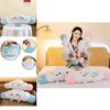 Adorable Cloud Plush Pillow Soft Creative Home Decor Therapeutic Cushions In Blue And Pink