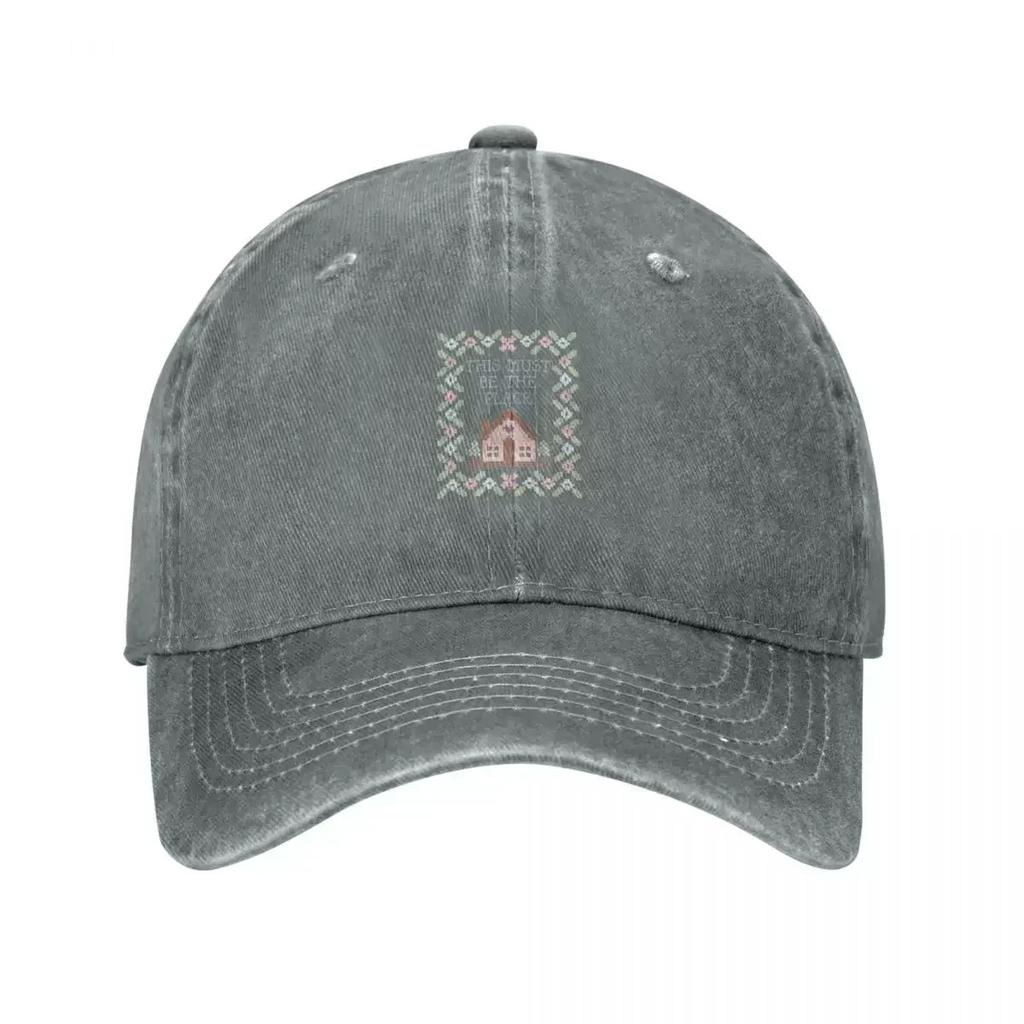 Talking Heads This must be the place Baseball Cap Trucker Hat Bobble Hat Uv Protection Solar Hat Thermal Visor FeUnisex Unisexs