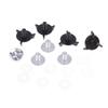 8Pcs/Set Motocross Hat Accessories Screws Special Screw For Off Roads Helmet Aluminum Helmet Visor Screws