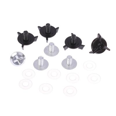 VP 8 Stück/Set neue Motocross-Hut-Zubehörschrauben Spezielle Schraube für Offroad-Helme Aluminium-Helmvisier-Schrauben