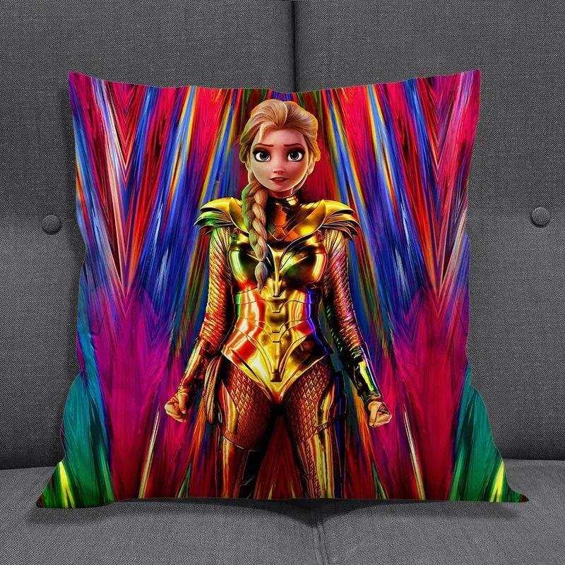 Spilvena pārvalks Plīša spilvendrāna Spilvendrāna Dīvāns Auto Mājas dekors Dzimšanas dienas dāvana