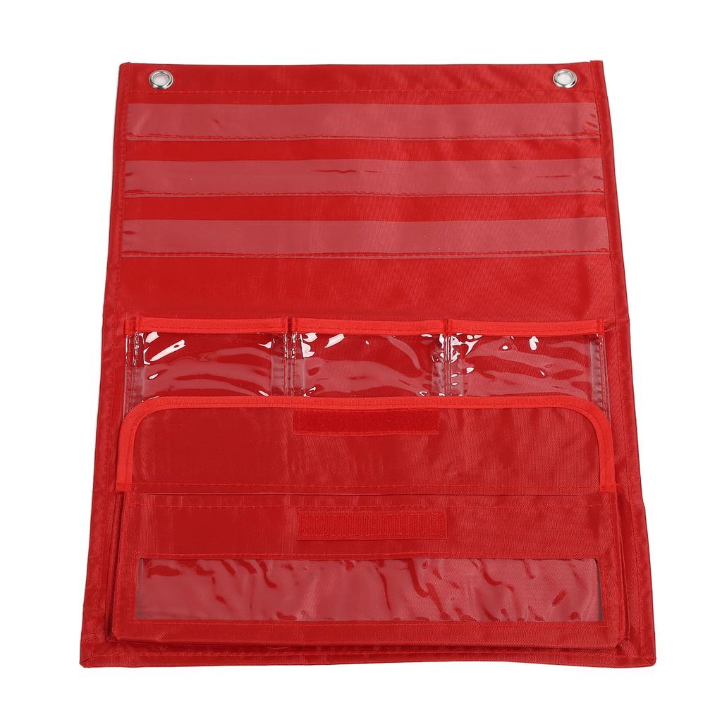 Counting Place Value Pocket Chart with 200pcs Straw 20 Rubber Bands for Classroom Kindergarten