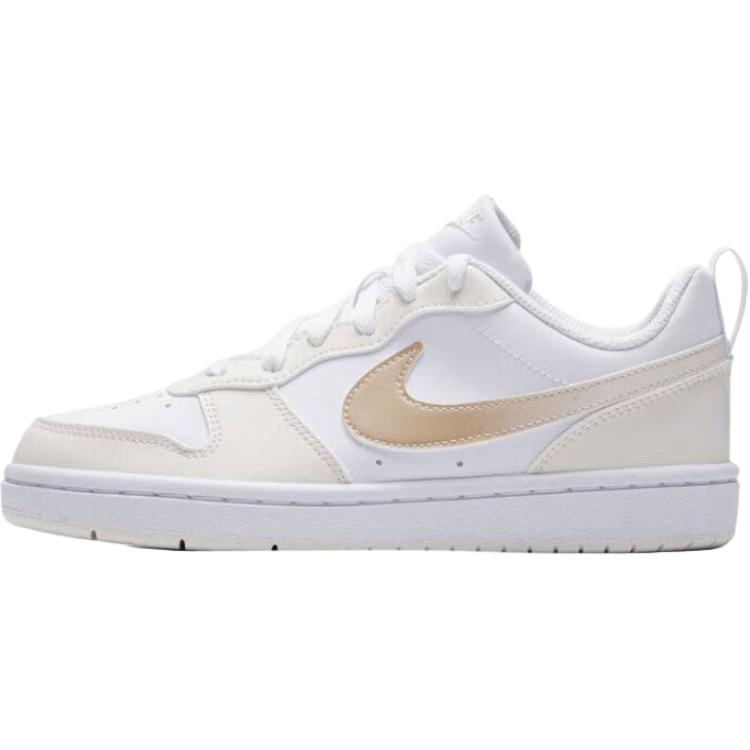 

Nike Court Универсальные Удобные Прочные Низкие Детские Роликовые Кроссовки Детские кроссовки Белый Бежевый Золотой IR5462-100 38.5