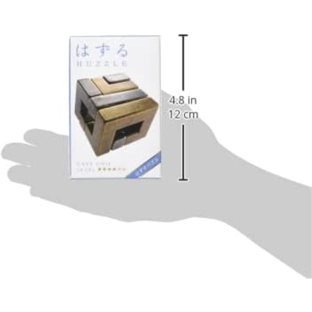 Hanayama Cast Coil Puzzle Level 4 Difficulty Brain Teaser Toy