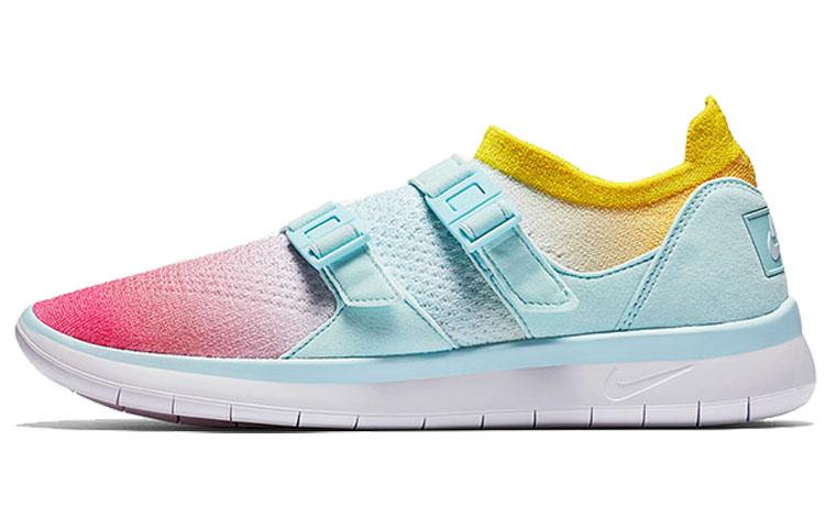 

Nike Air Sockracer Flyknit White/Glacier Blue Racer Pink Women s 896447-100 38