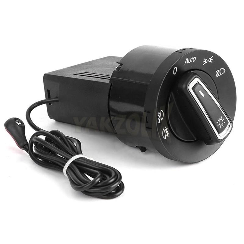 Headlight Switch Light Control Button For Vw Jetta Bora Golf MK4 Passat B5 Beetle T5 Polo 9N Sharan Lupo 1995 - 2005 3BD941531