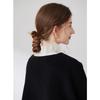 Neuheit Baumwolle Falscher Kragen Damen Weiße Bluse Vintage Abnehmbarer Hemdkragen für Damen Falsches Revers Blusenoberteil Dekorativ