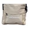 New Balance Fashionable Versatile Printed Zipper Closure Fabric Backpack Unisex backpack Off-White LAB33405-CRM